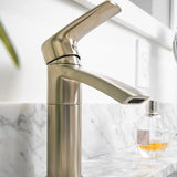 Ariana 7" Single Hole Bathroom Sink Faucet with Swivel Spout