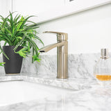 Ariana 7" Single Hole Bathroom Sink Faucet with Swivel Spout