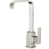 Canal Single Hole Swivel Spout Single Handle Kitchen Faucet