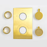 Arroya 2-Function Trim Kit with Knob Handles and Volume Control - Less Rough In