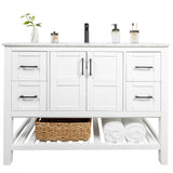 Sophia 48" Single Sink Bathroom Vanity Set