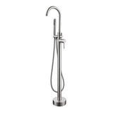 SevenFalls 8017 Single Handle Floor Mounted Tub Filler with Handheld Shower