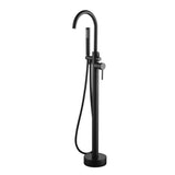 SevenFalls 8017 Single Handle Floor Mounted Tub Filler with Handheld Shower