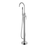 SevenFalls 8017 Single Handle Floor Mounted Tub Filler with Handheld Shower