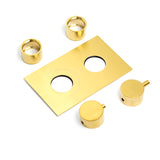 Arroya 3-Function Trim Kit with Knob Handles and Volume Control - Less Rough In