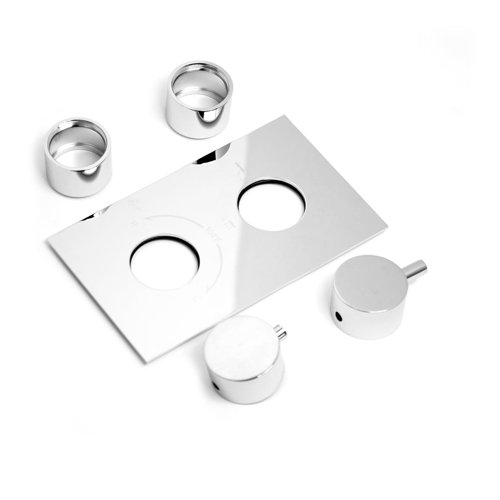 Arroya 3-Function Trim Kit with Knob Handles and Volume Control - Less Rough In