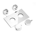 Arroya 3-Function Trim Kit with Knob Handles and Volume Control - Less Rough In