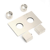 Wasser 2-Function Trim Kit with Knob Handles and Volume Control - Less Rough In