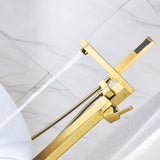 SevenFalls 8011 Freestanding Bathtub Faucet with Hand Shower