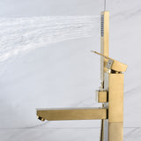 SevenFalls 8010 Freestanding Bathtub Faucet with Hand Shower