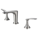 Brianna Widespread 3-Hole Bathroom Sink Faucet with Lever Handles