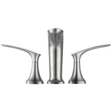 Brianna Widespread 3-Hole Bathroom Sink Faucet with Lever Handles
