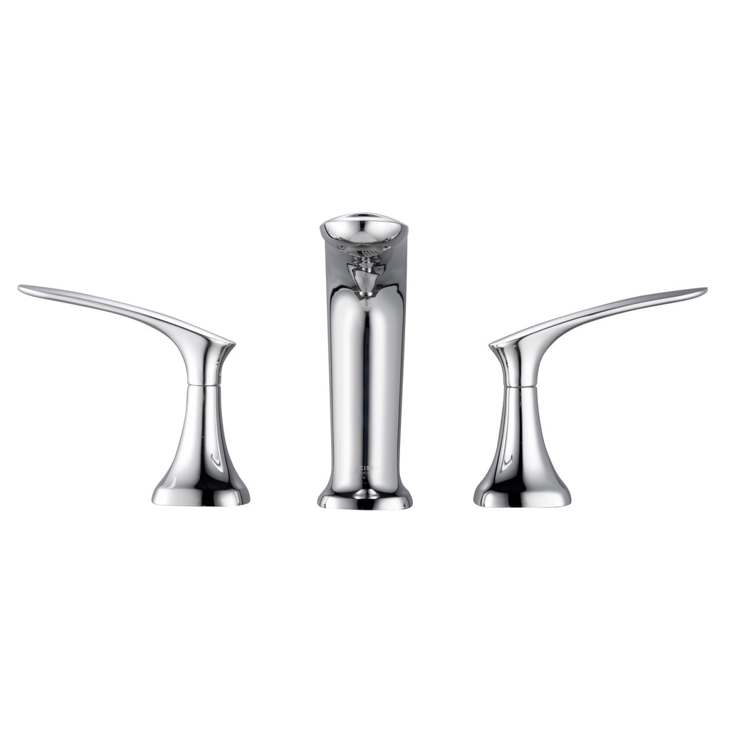 Brianna Widespread 3-Hole Bathroom Sink Faucet with Lever Handles