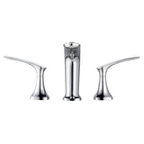 Brianna Widespread 3-Hole Bathroom Sink Faucet with Lever Handles