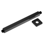 Wasser 12" Ceiling Mounted Shower Arm with Flange