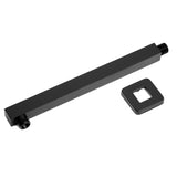 Wasser 12" Wall Mounted Shower Arm with Flange