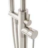 SevenFalls 8017 Single Handle Floor Mounted Tub Filler with Handheld Shower