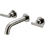 Bordeaux Widespread Wall Mount Bathroom Faucet