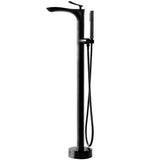SevenFalls 8047 Single Handle Floor Mounted Tub Filler with Handheld Shower