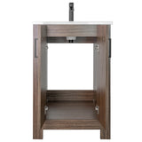 Broadway 24" Single Sink Freestanding Bathroom Vanity Set