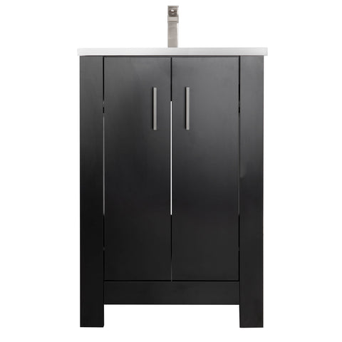 Broadway 24" Single Sink Freestanding Bathroom Vanity Set