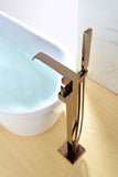 SevenFalls 8015 Freestanding Bathtub Faucet with Hand Shower