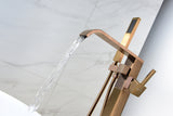 SevenFalls 8015 Freestanding Bathtub Faucet with Hand Shower