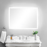 smartLED Illuminated Fog-Free Bathroom Mirror with Built-In Bluetooth Speakers and Dimmer