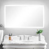 smartLED Illuminated Fog-Free Bathroom Mirror with Built-In Bluetooth Speakers and Dimmer