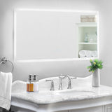 smartLED Illuminated Fog-Free Bathroom Mirror with Built-In Bluetooth Speakers and Dimmer