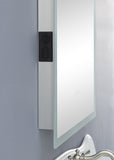 smartLED Illuminated Fog-Free Bathroom Mirror with Built-In Bluetooth Speakers and Dimmer