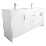 Olivia 72" Double Sink Freestanding Bathroom Vanity Set