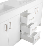 Olivia 72" Double Sink Freestanding Bathroom Vanity Set