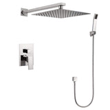 Narmada 9183 2-Function Shower System with Shower Head, Hand shower and Valve Trim. Rough-in Included