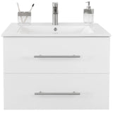 Utopia 36" Single Sink Wall-Mounted Bathroom Vanity Set