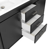 Olivia 60" Double Sink Freestanding Bathroom Vanity Set