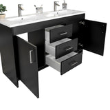 Olivia 60" Double Sink Freestanding Bathroom Vanity Set