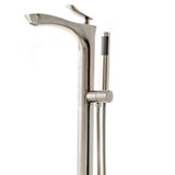 SevenFalls 8047 Single Handle Floor Mounted Tub Filler with Handheld Shower