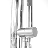 SevenFalls 8047 Single Handle Floor Mounted Tub Filler with Handheld Shower