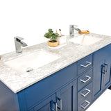 Amaya 60" Double Sink Bathroom Vanity Set