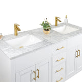 Amaya 60" Double Sink Bathroom Vanity Set
