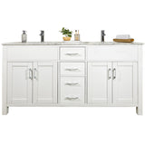 Amaya 60" Double Sink Bathroom Vanity Set