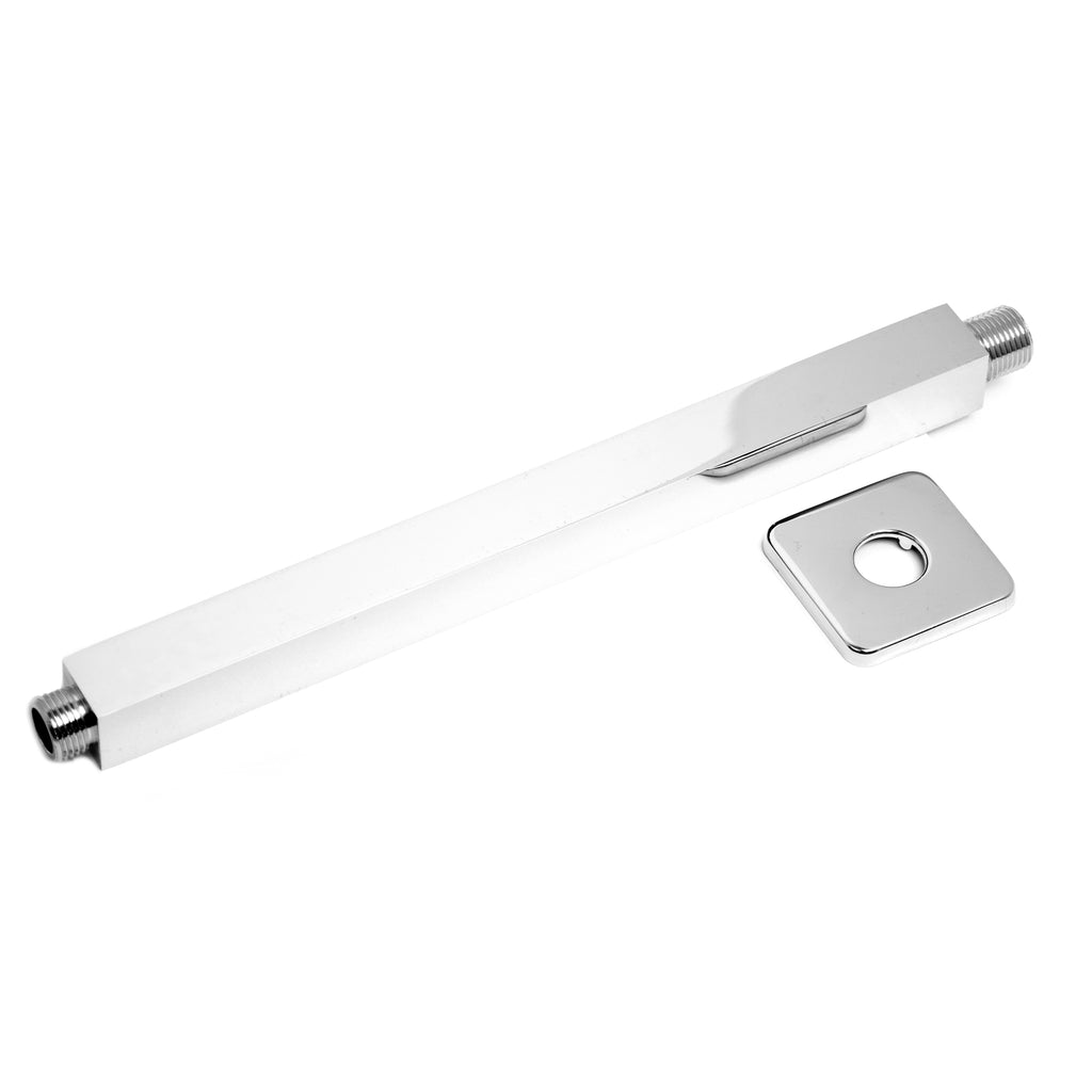 Wasser 12" Ceiling Mounted Shower Arm with Flange