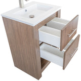 Mulberry 24" Single Sink Freestanding Bathroom Vanity Set