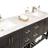Sophia 72" Double Sink Bathroom Vanity Set